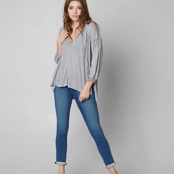 NWT We The Free Just A Henley Oversized Tunic Top - Picture 3 of 9